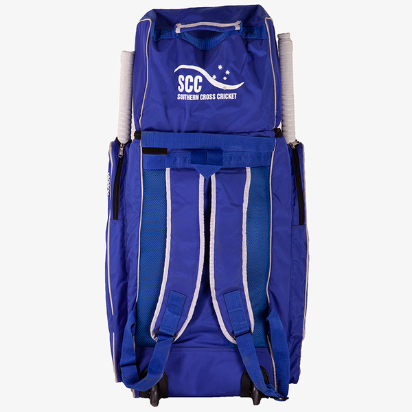 SCC Duffle Wheelie Cricket Bag - Blue