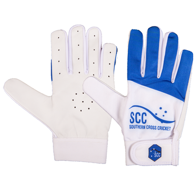 SCC Tyrant Slim Fit Indoor Cricket Glove-Blue